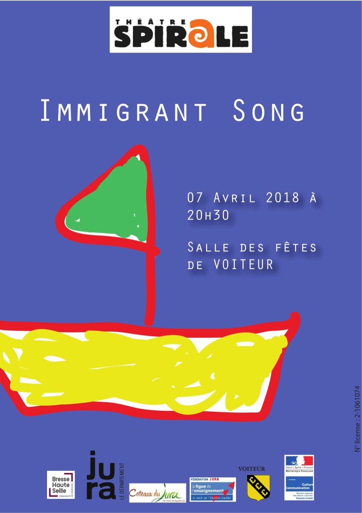 affiche Immigrant song